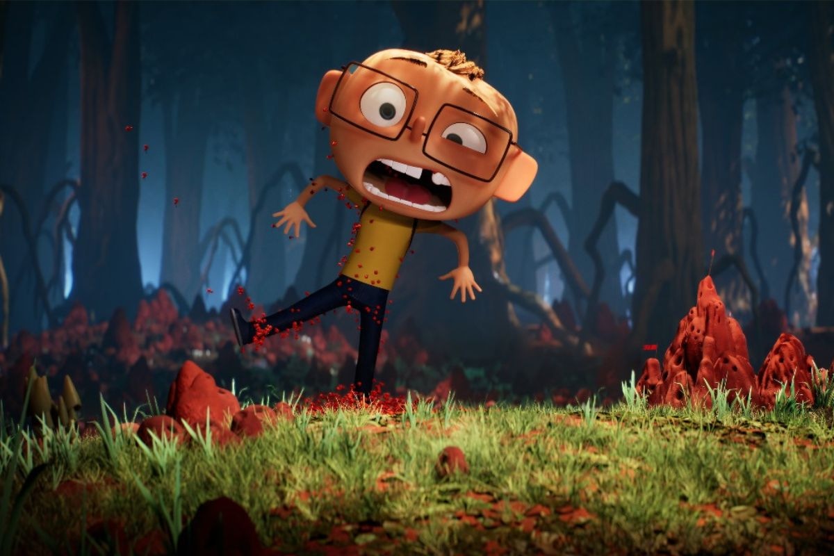 Ángelo en el bosque mágico