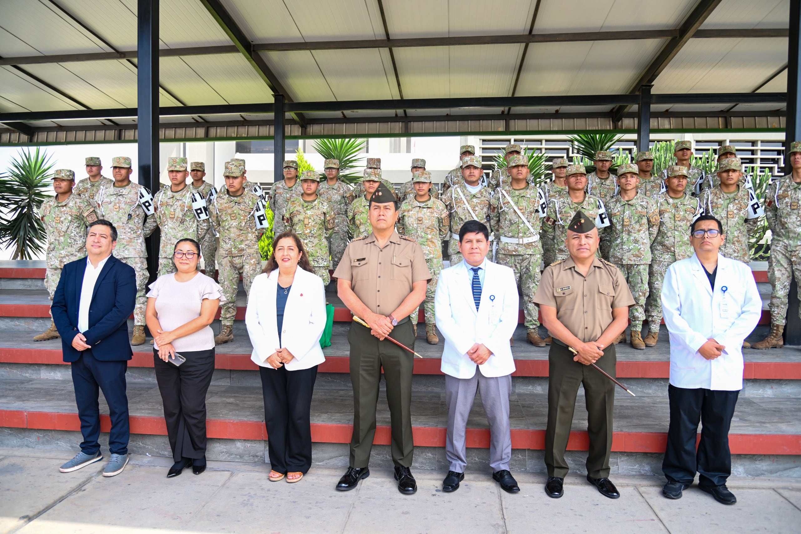 Representantes del Minsa y del Ejército trabajarán de manera conjunta en campaña de donación de sangre.