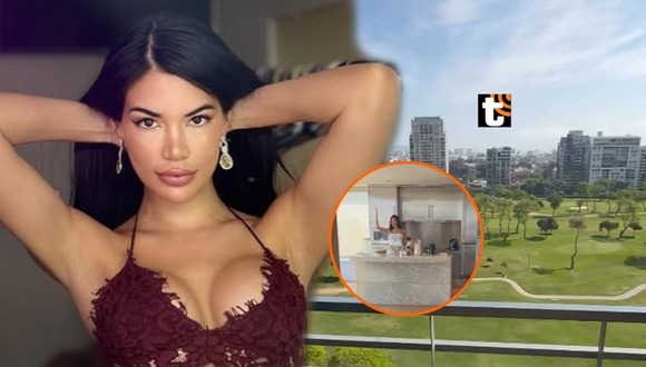 TROME - Samantha presume su penthouse tras enfrentamiento con su ex Álvaro Rod: “Con vista al Golf de San Isidro”