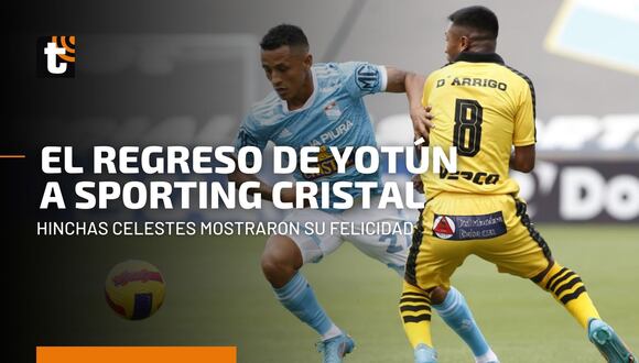 Sporting Cristal: La felicidad de los hinchas celestes tras la vuelta de Yoshimar Yotún