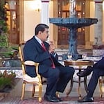 Diecisiete minutos, entrevista con el dictador Maduro