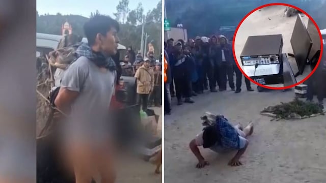 Andahuaylas: hombre es obligado a caminar descalzo al ser acusado de robar computadoras