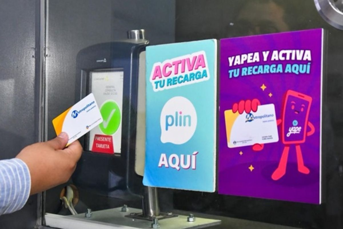 La Autoridad de Transporte Urbano para Lima y Callao se moderniza con recargas por Yape y Plin. Foto: ATU.