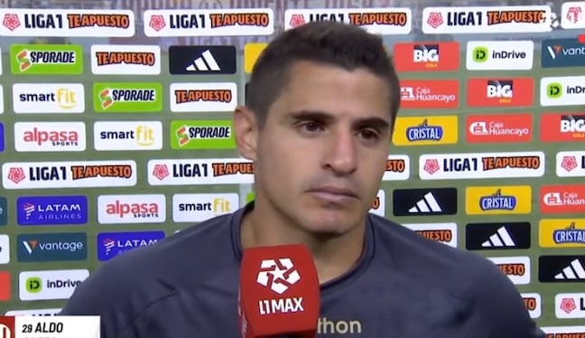 Capitán de Universitario Aldo Corzo se pronunció tras la derrota contra Alianza Atlético de Sullana. (L1 MAX)