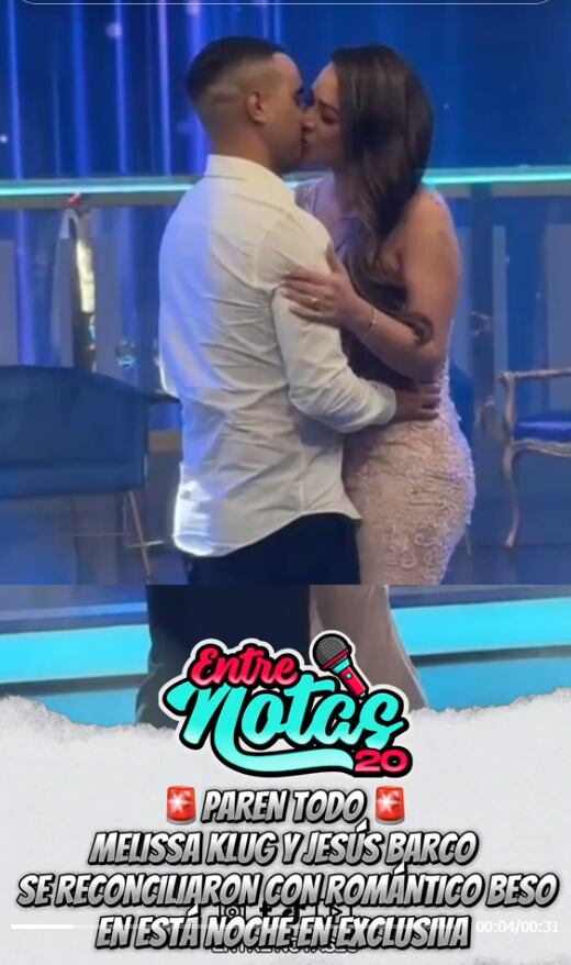 La chalaca ya retomó su relación con Jesús Barco. (TikTok: @entrenotas20)