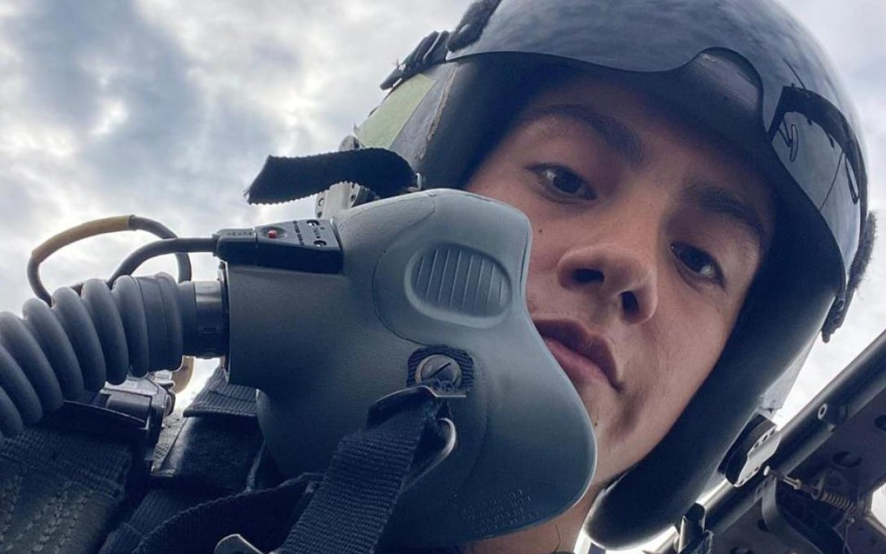 Ashley Vargas, alférez de la FAP, desapareció el 20 de mayo tras sufrir un accidente durante un vuelo de instrucción en la base aérea de Pisco, en Ica | Foto: Facebook