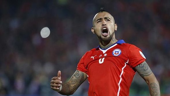 Arturo Vidal no jugó ante Perú debido a una lesión. (Foto: AFP)