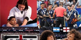 Memes de las remontada épica de Argentina a Inglaterra