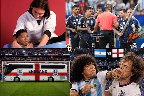 ¡Las redes no perdonaron! Los memes más divertidos de la remontada de Argentina ante Inglaterra