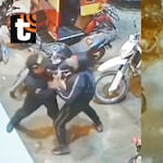 ¡Todo quedó grabado! Policías frustran violento asalto a pollería en Chiclayo y capturan a tres delincuentes armados