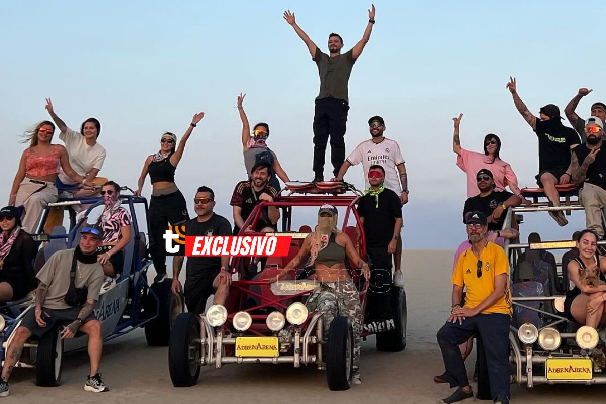 Karol G volvió a viajar a Ica tras sus conciertos en Lima: Bichota disfrutó del desierto con su equipo. Foto: Instagram