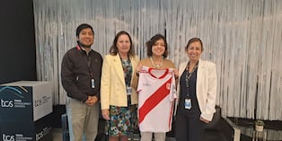 Nuestra compatriota tuvo que destacar entre más de 4 mil 700 mujeres que se inscribieron en este certamen organizado por Tata Consultancy Services (TCS).