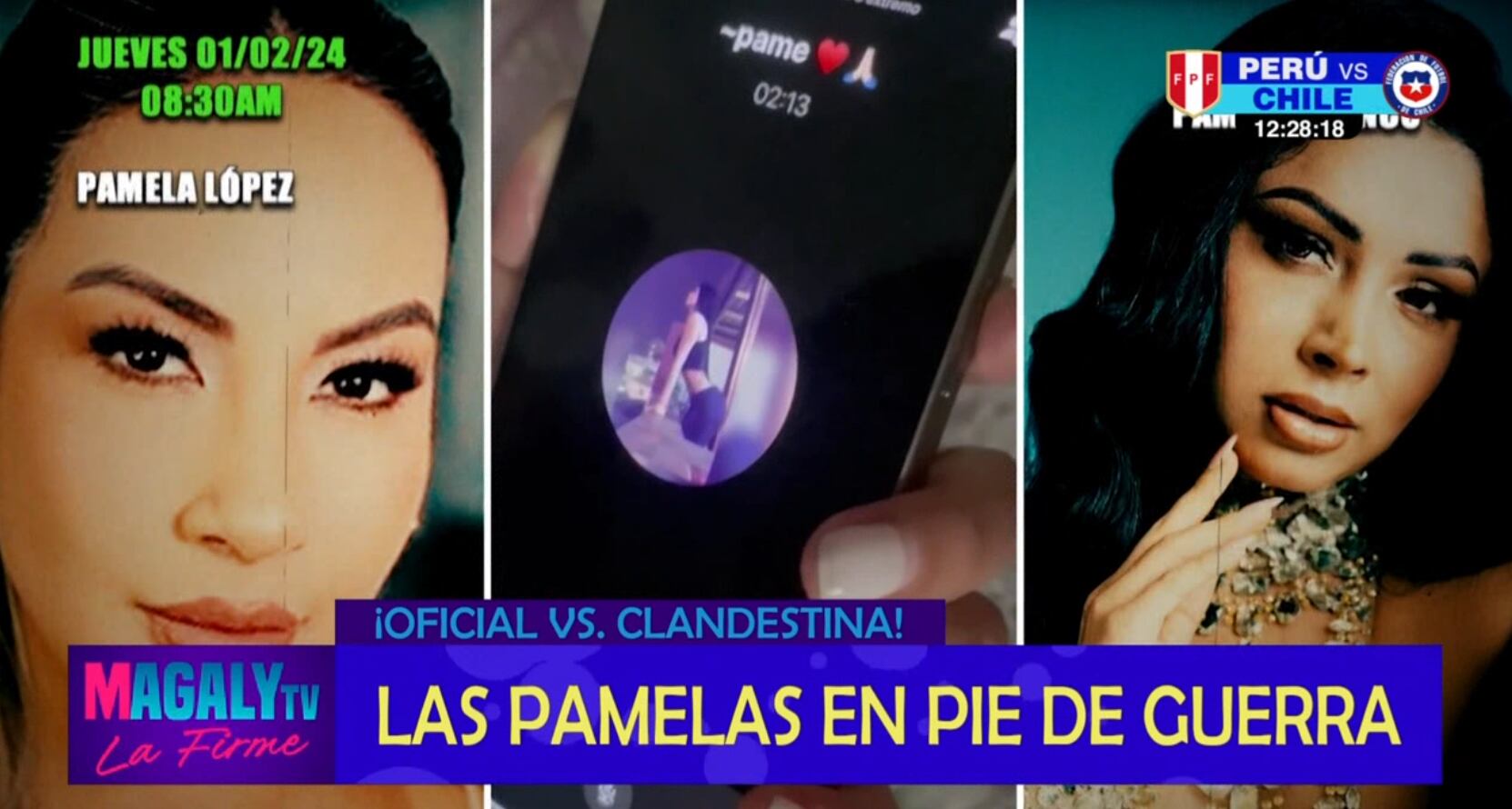 Pamela López recordó la vez en que encaró a Pamela Franco por teléfono en el 2024.