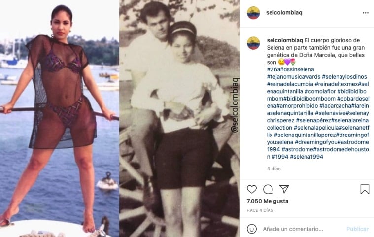 La imagen está publicada en una cuenta de Instagram dedicada a la cantante. (Foto: Instagram)