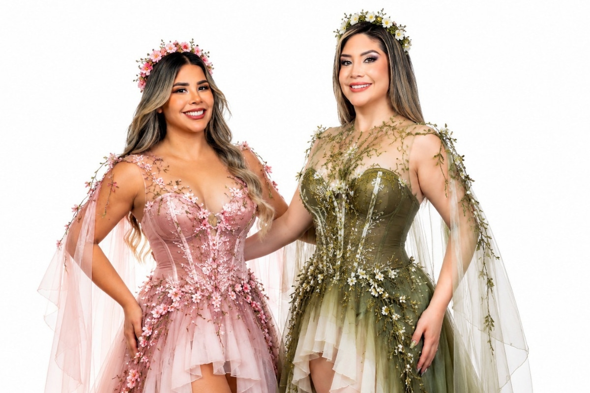 Gabriela y Claudia Serpa protagonizarán el “Circo Mágico del Agua”.