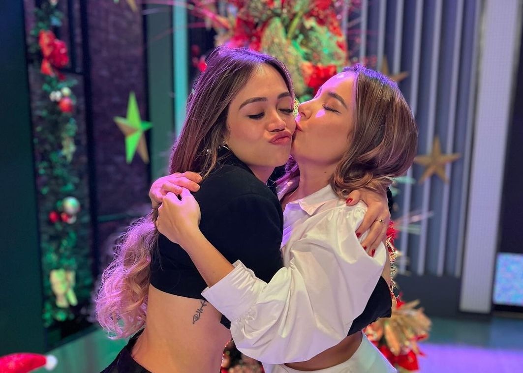 Ale Fuller y Mayra Goñi, un emotivo abrazo para sellar su amistad. (Instagram El Gran Chef Famosos)