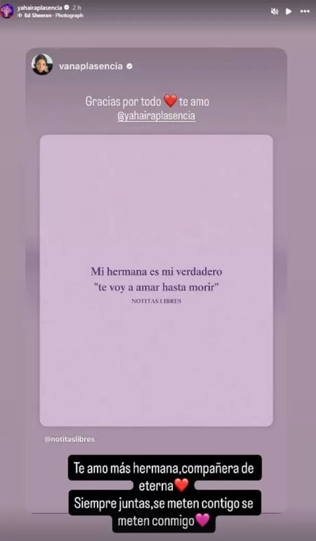 Yahaira Plasencia le demuestra su apoyo total a su hermana, quien expuso a Maryto, en coqueteos, pese a tener mujer.