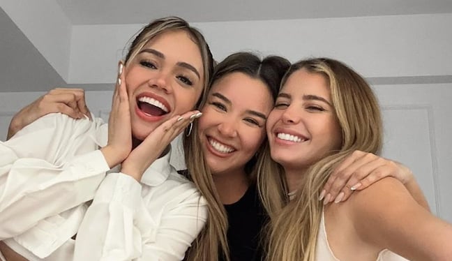 Mayra Goñi, Ale Fuller y Flavia Laos