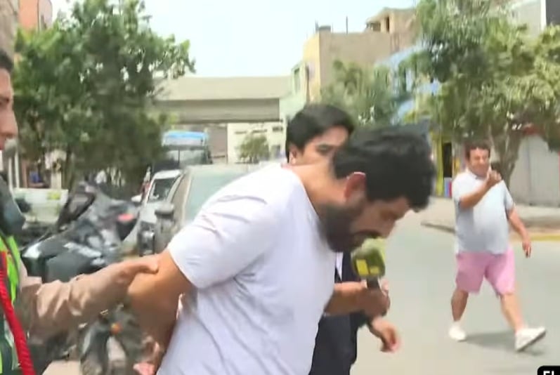 Conductor contó que su hijo salió en su defensa. ( Latina Noticias)