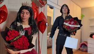 Valentino y su cambio de look tras declararse “hetero”: “Regalaré mi maquillaje, me quedo con lo de hombre”