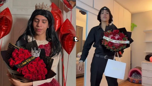 TROME - Valentino regala sus cosas