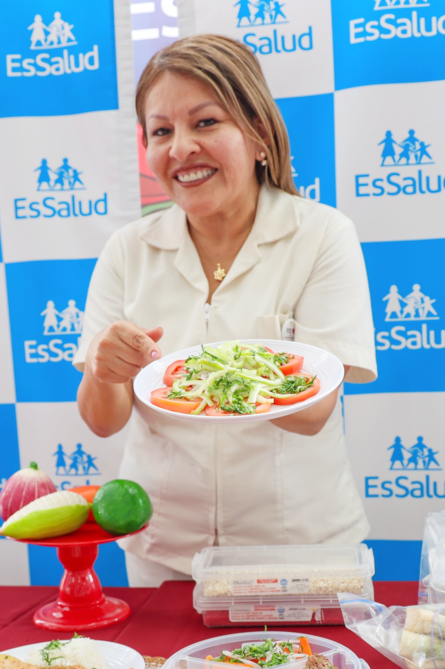 Isabel Leandro, nutricionista del Hospital Rebagliati.
