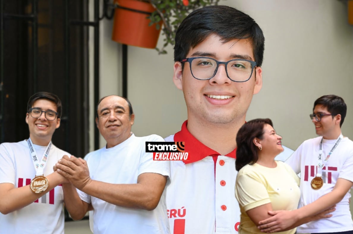 Los padres de Sebastián Lozada, talentoso joven peruano, celebran con orgullo que su hijo ha sido becado por el MIT. (Entrevista y Composición foto: Isabel Medina / Trome).