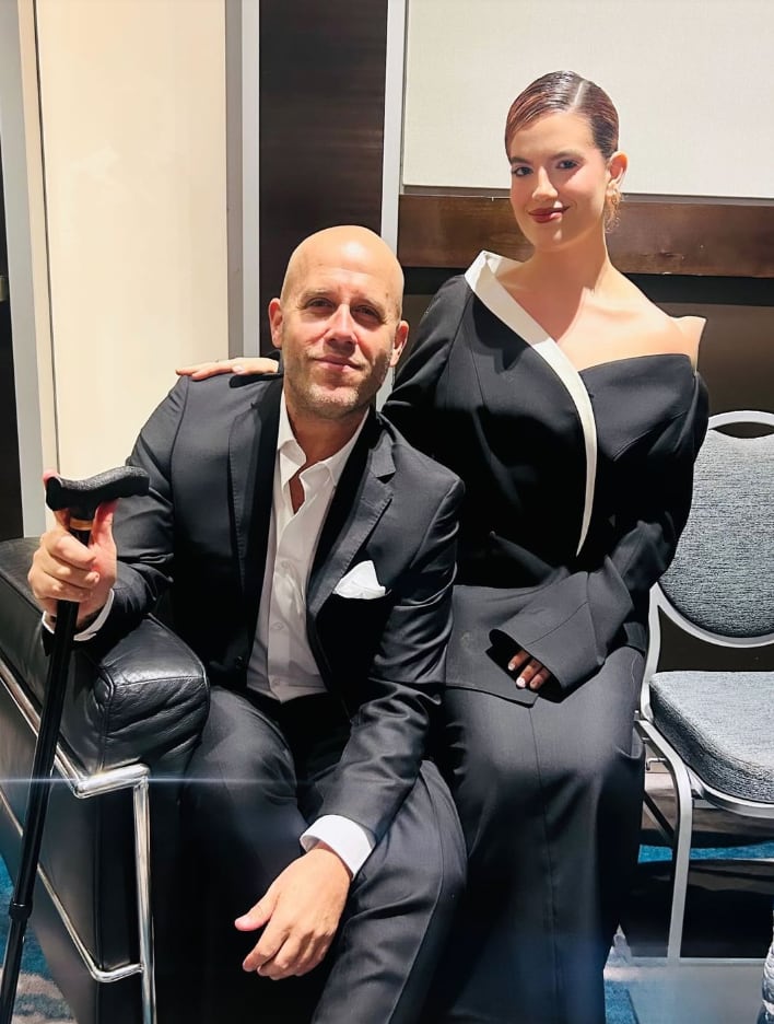 Gian Marco y su hija Nicole