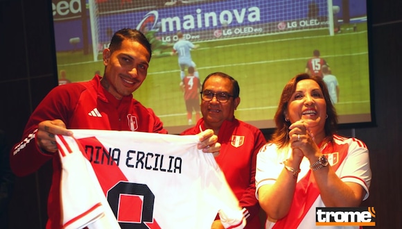 Dina Boluarte visitó a la selección peruana en su concentración en San Isidro (Video: Latina)
