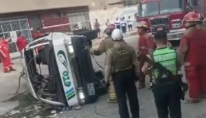 Los Olivos: Un escolar de siete años muerto y otro grave en choque de combis