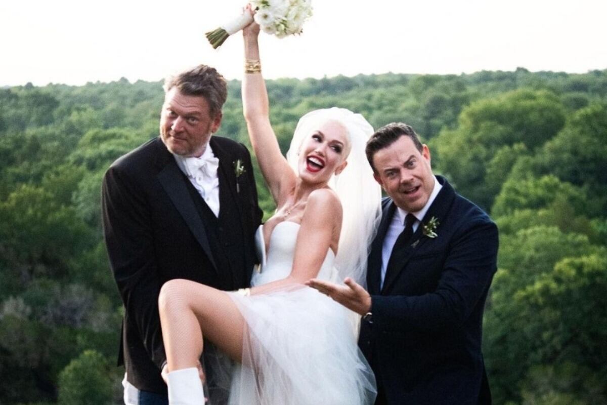 Gwen Stefani junto a su esposo Blake Shelton. (Foto: @blakeshelton).