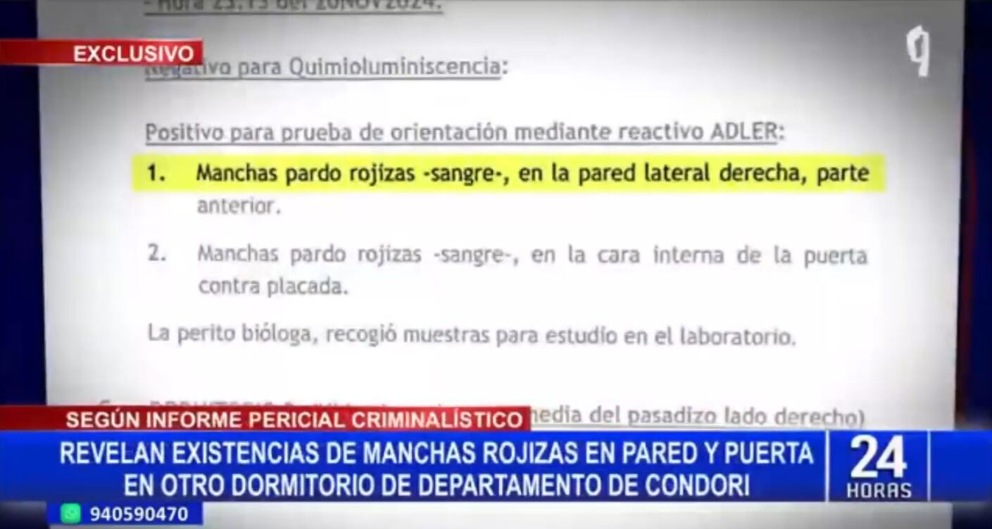 Revelan informe pericial que arrojaría que Darwin Condori no actuó solo en el feminicidio de Sheyla Cóndor.