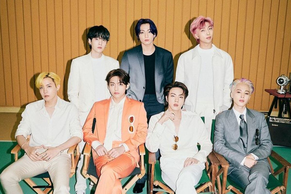 Estos son los siete integrantes de BTS, la famosa banda de K-Pop (Foto: BTS / Instagram)