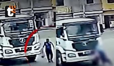 ¡Descuido fatal en SMP! Hombre con discapacidad muere arrollado por camión de basura