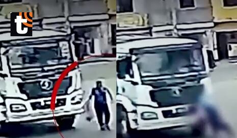 ¡Descuido fatal en SMP! Hombre con discapacidad muere arrollado por camión de basura