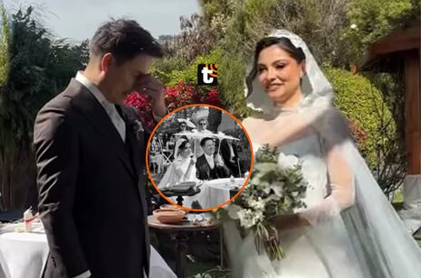 Salim Vera se casó con Claudia Sobenes y lloró en ceremonia de su boda en Arequipa: ¡Se dieron el ‘Sí, ac...