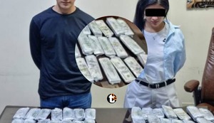 Detienen a dos hermanos en el aeropuerto Jorge Chávez por tratar de sacar 400 mil dólares en una maleta