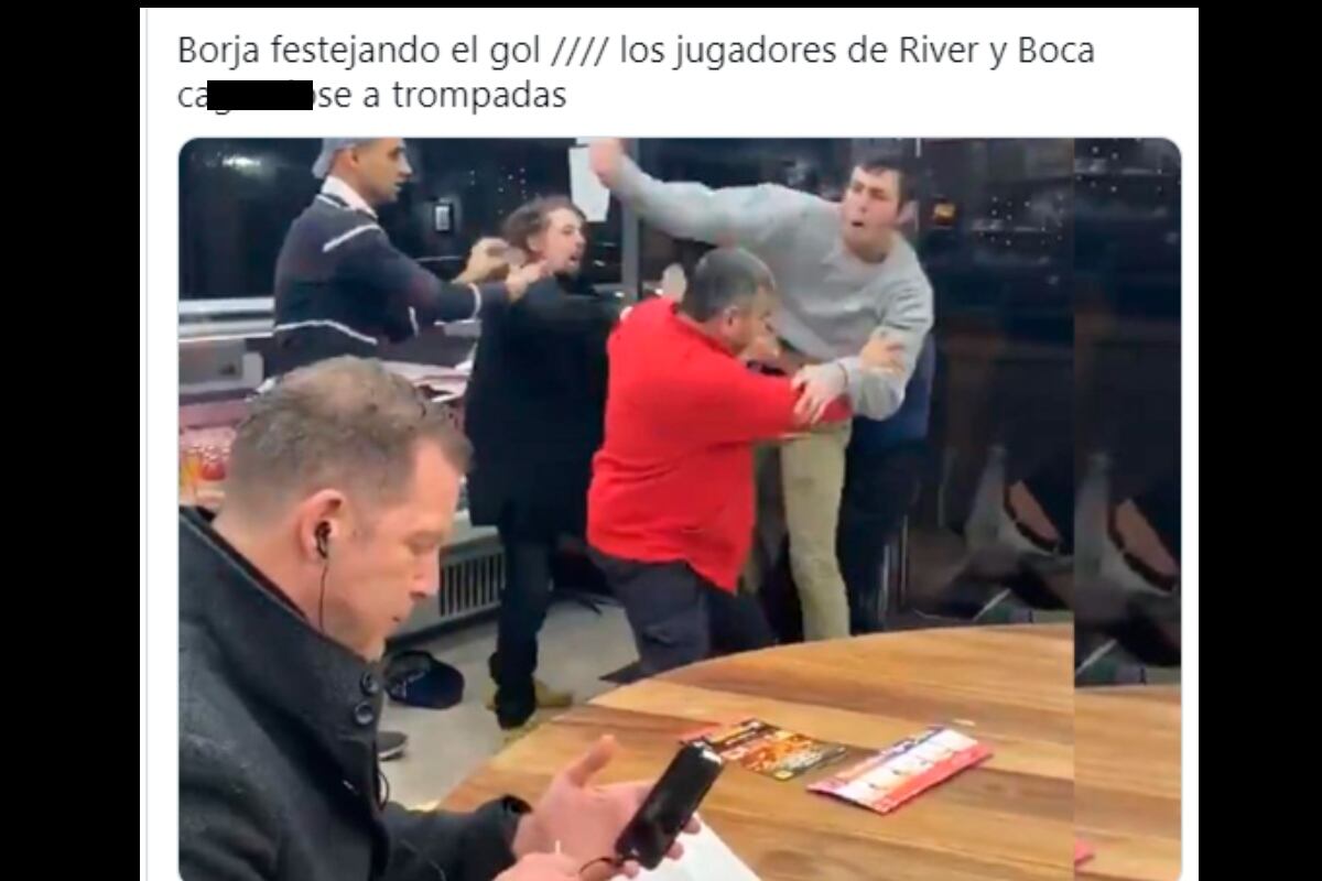 Revisa los memes que dejó el triunfo de River sobre Boca y la bronca al final del partido.