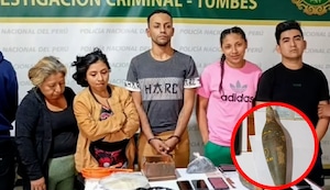 Desarticulan banda criminal con arma de guerra en Tumbes