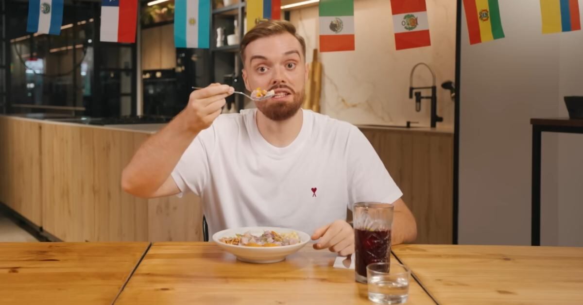 El ceviche representa a Perú en el torneo gastronómico viral de Ibai y se enfrenta a las baleadas de Honduras. (Captura: video Ibai Llanos)