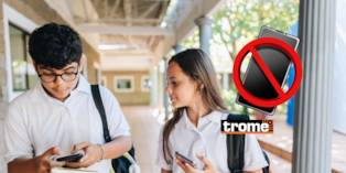 No hay que satanizar los celulares, pero sí es deber de los padres enseñar a sus hijos a usarlos responsablemente. Foto: Composición Trome / Istock.