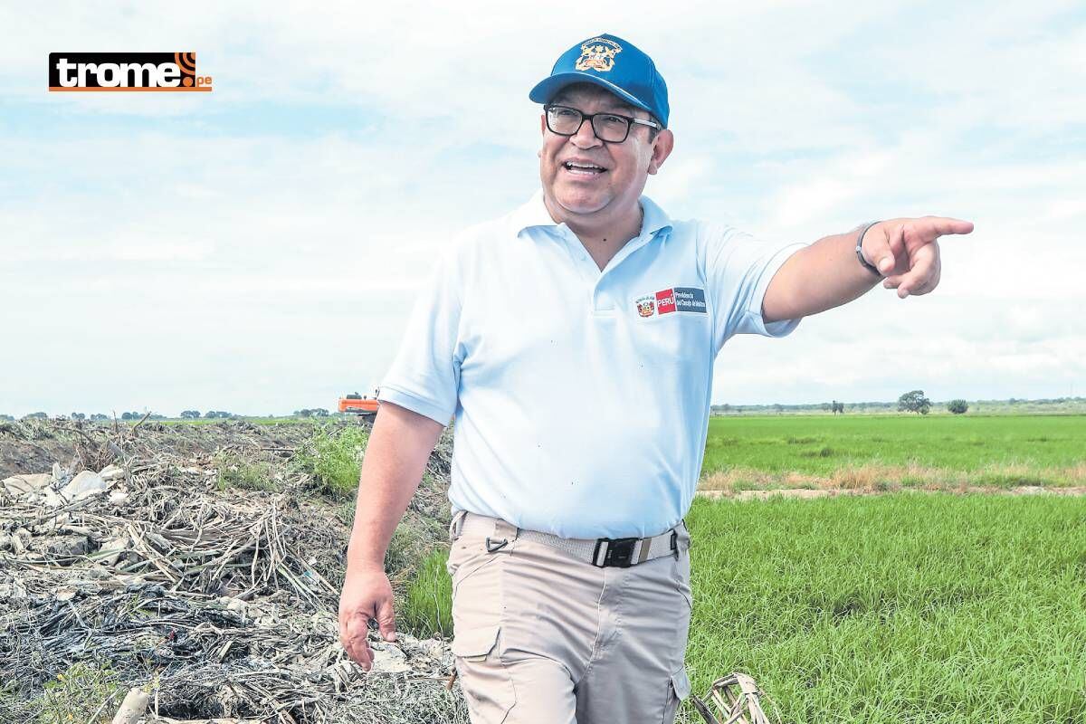 Alberto Otárola afirma que no trabajan para las encuestas, niega que haya gente de Martín Vizcarra en Palacio y considera que Alejandro Toledo debe ser extraditado. (Foto: Lenin Tadeo @gec)