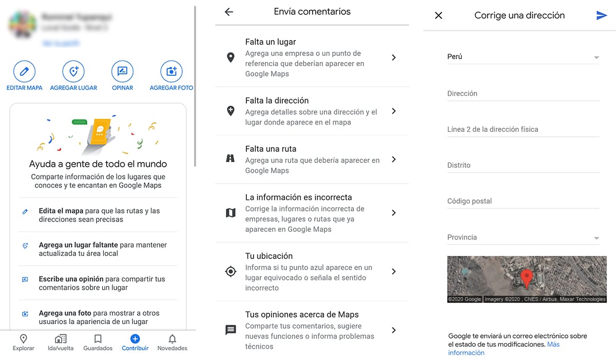 De esta forma podrás agregar un sitio que falta en Google Maps, por ejemplo, calles. (Foto: Google)