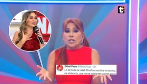 “Es violencia”: Ethel Pozo enfrenta a Magaly por comentarios sobre su peso y asegurar que está ‘taipá’