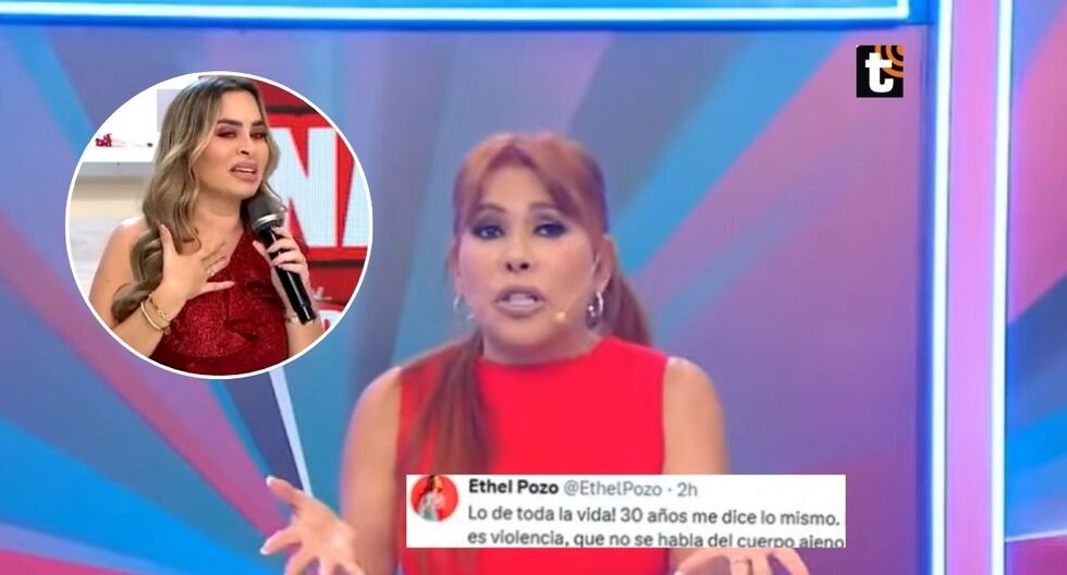 Ethel Pozo responde a Magaly Medina y denuncia violencia tras críticas a su cuerpo