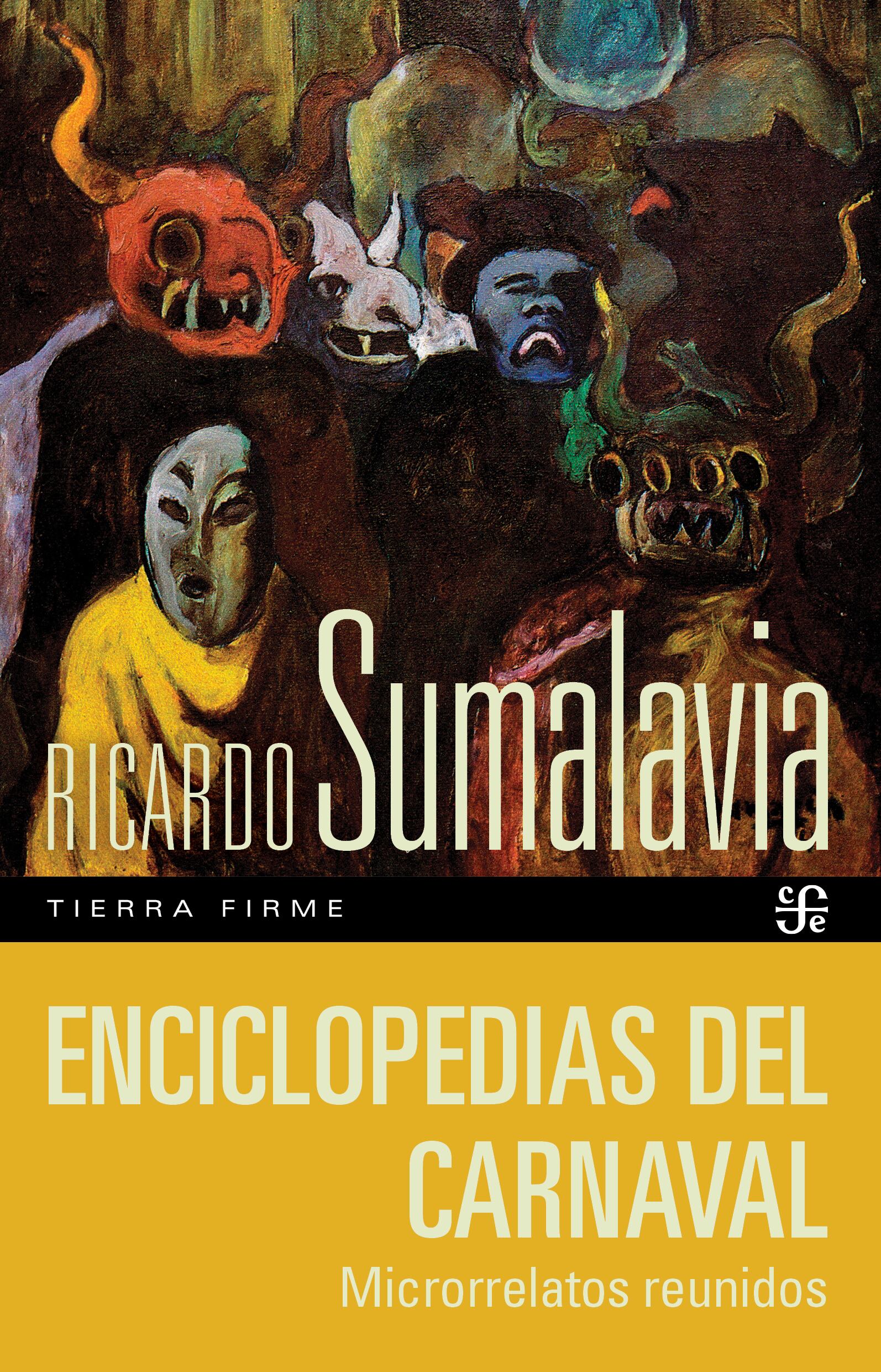 Portada, con pintura de Víctor Humareda, de "Enciclopedias del carnaval", publicado por el Fondo de Cultura Económica (FCE).