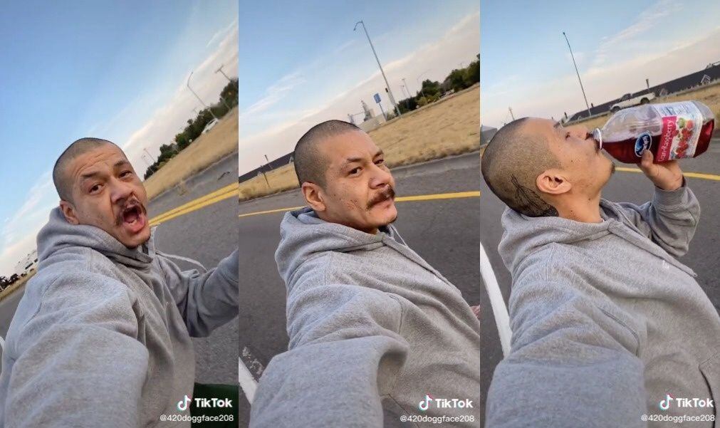 Se hizo viral por andar en skate y escuchar una canción de Fleetwood Mac.