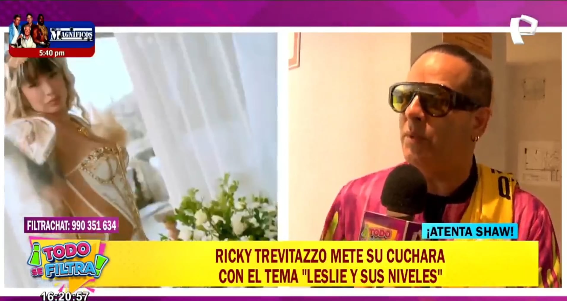 Cantante manda fuertes misiles a Leslie Shaw por ataques a artistas. (Foto: Todo se filtra)