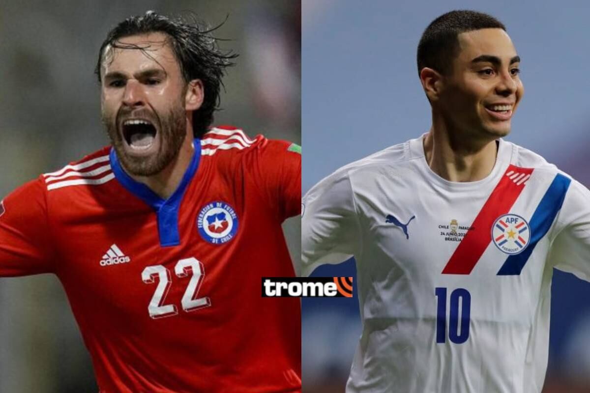 Ver TNT Sports, Chile vs Paraguay en directo se miden en la fecha 13 de las Eliminatorias Qatar 2022. (Foto: AFP)