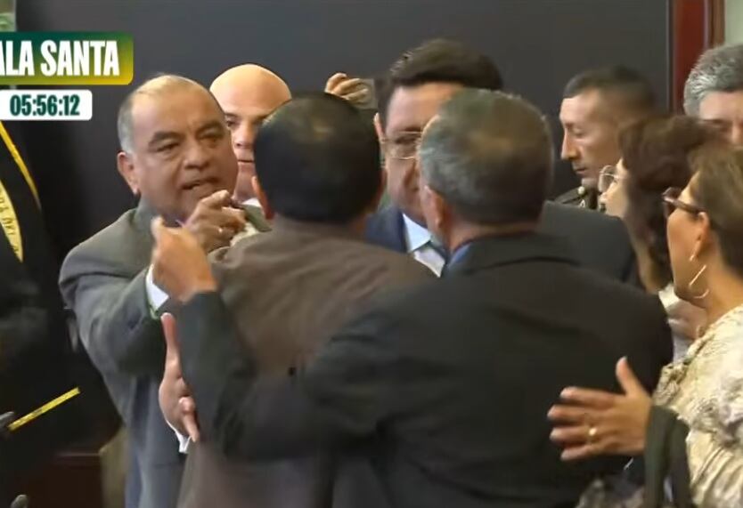 Pepitas: Comisión de Constitución del Senado por poco se convirtió en un ring de boxeo